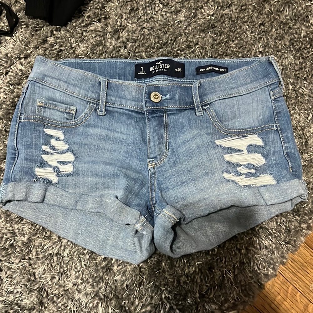 Hollister Denim Shorts Size 1-used